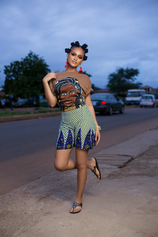 Aburi Shorts-FREE STANDARD SHIPPING