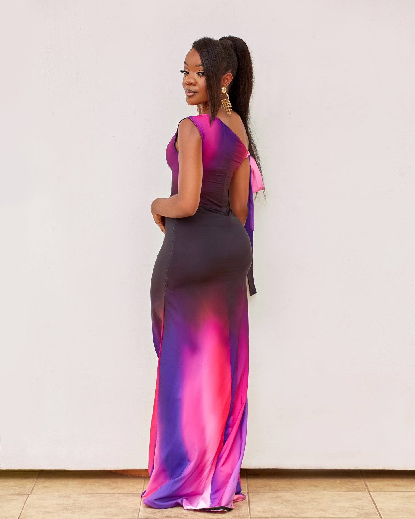 Obsidian Ombré Dress