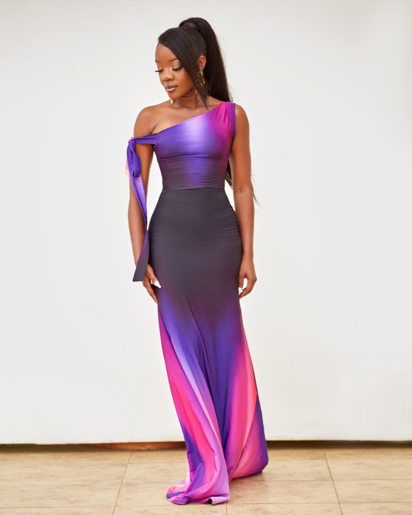 Obsidian Ombré Dress